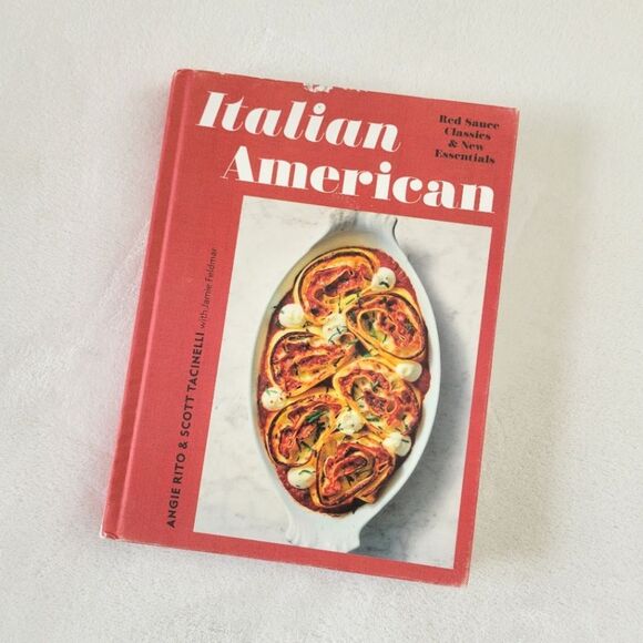 Italian American Hardcover Cookbook - Picture 1 of 3